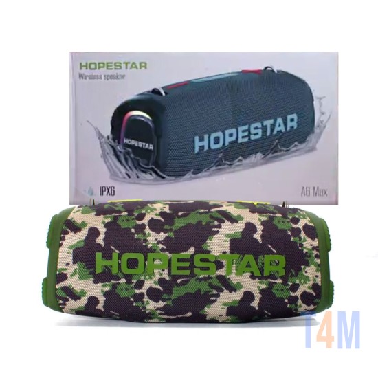 Coluna Bluetooth Hopestar A6 Max Militares